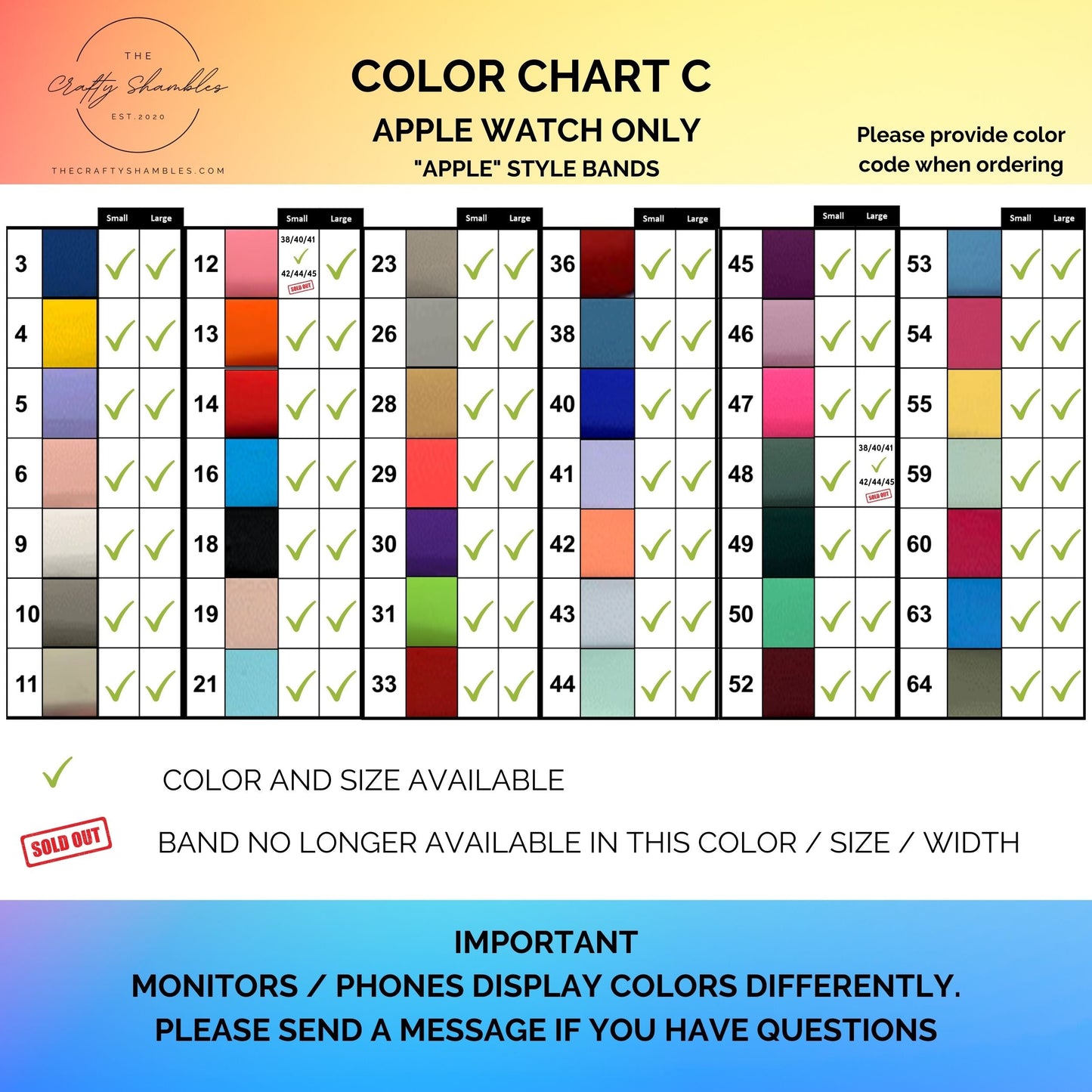 Lilies | Floral Band | Apple Samsung Fitbit Compatible Watchband | Multiple Colors Available
