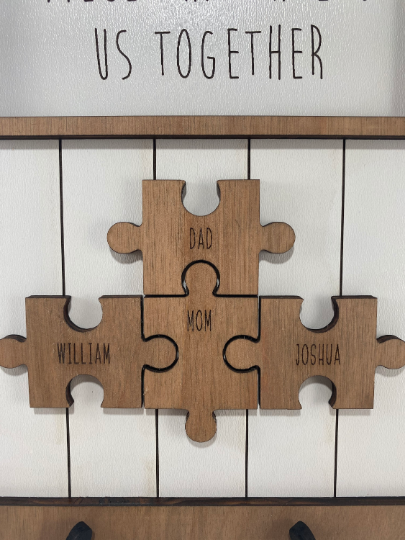 Mom Family Jigsaw Gift Puzzle | Mother's Day
