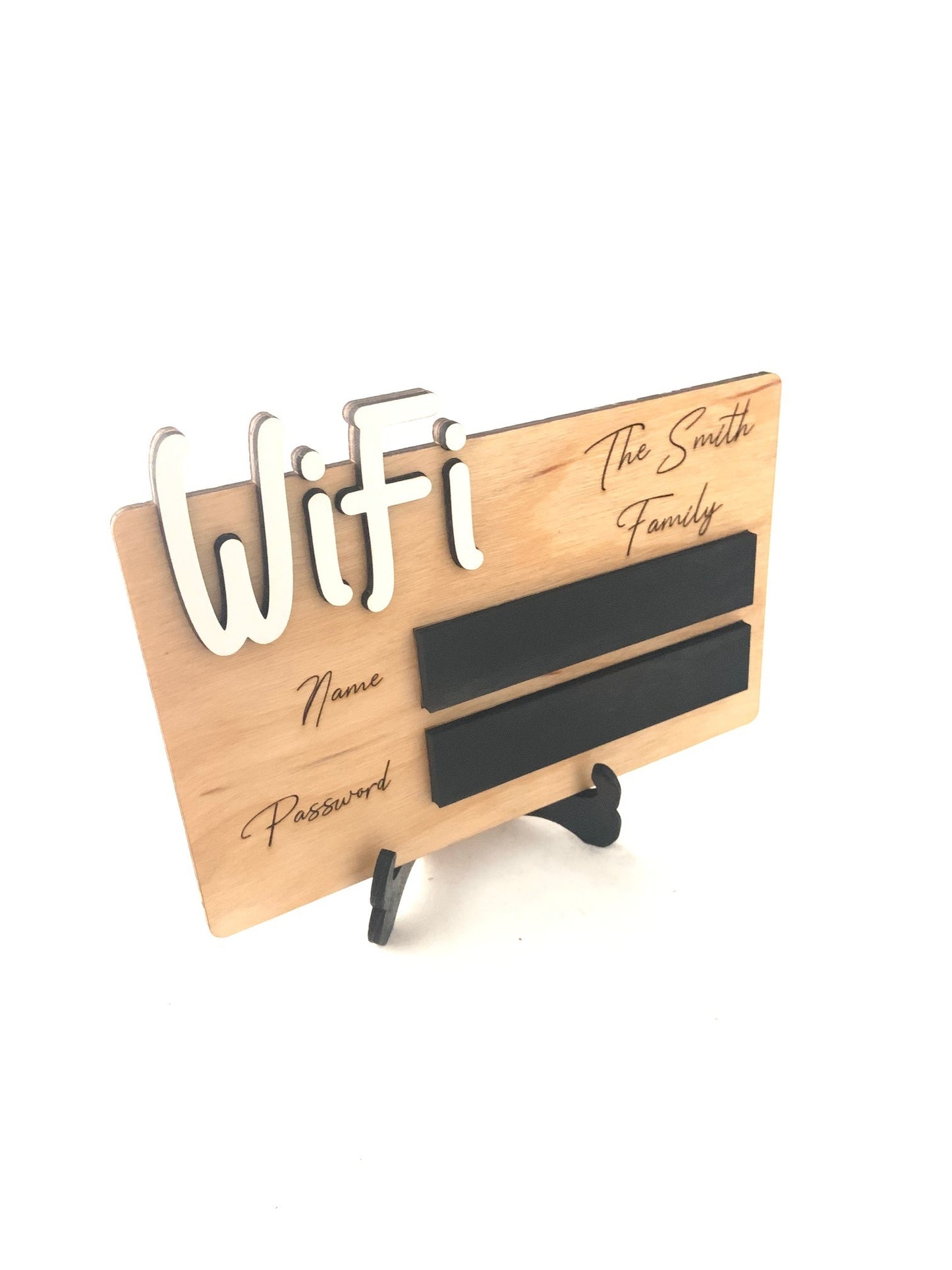 Personalized Family WiFi Sign | Business WiFi Sign