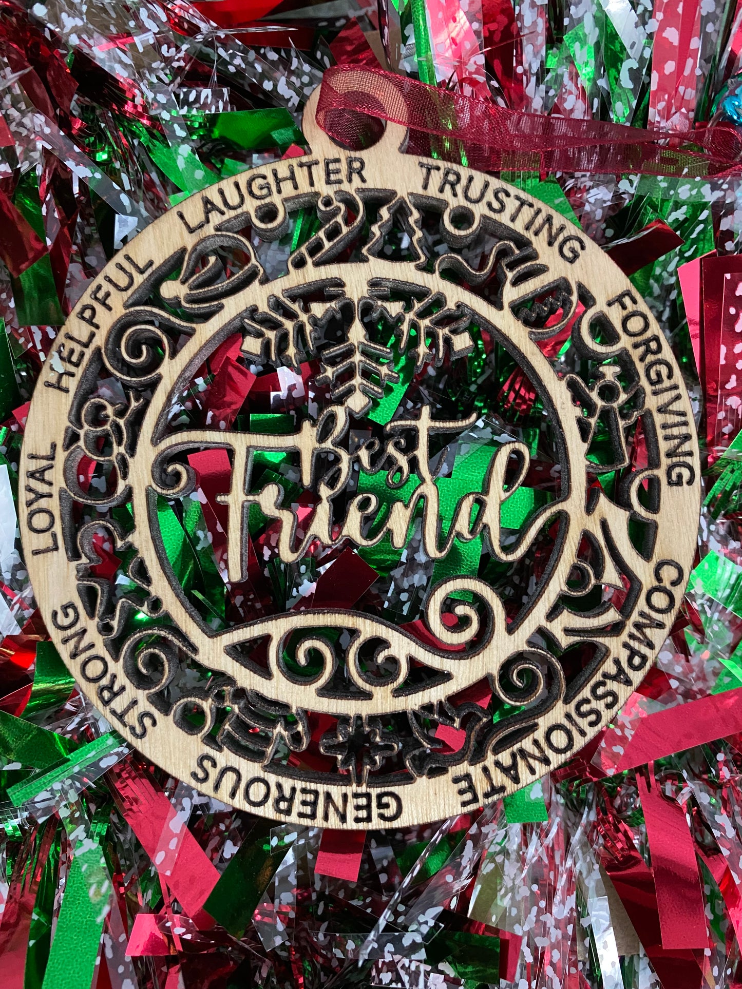 Best Friend Christmas Ornament - Christmas Tree Decor