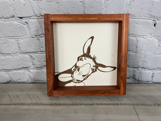 Donkey - Farmhouse Decor - Funny Decor Sign