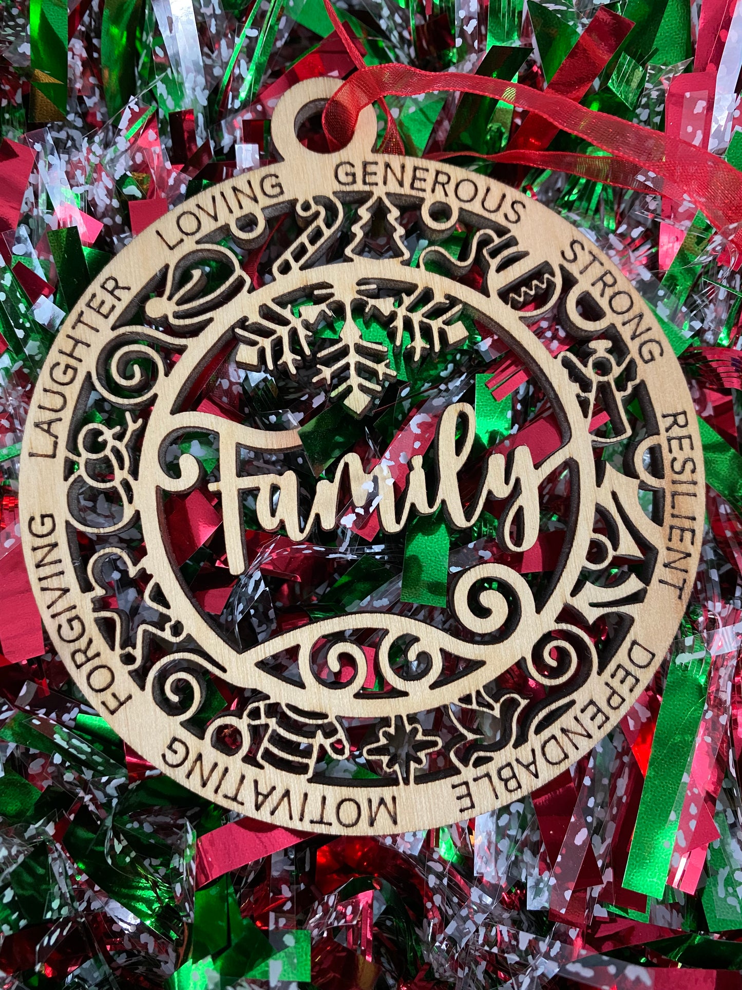 Family Christmas Ornament - Christmas Tree Decor