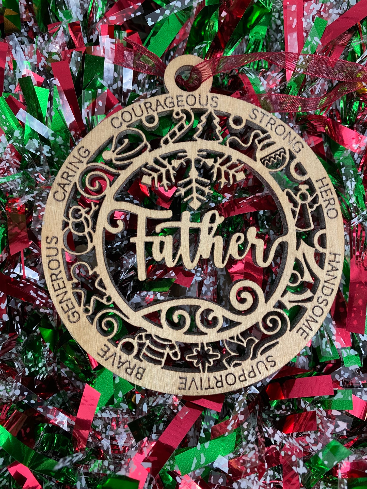 Father Christmas Ornament - Christmas Tree Decor
