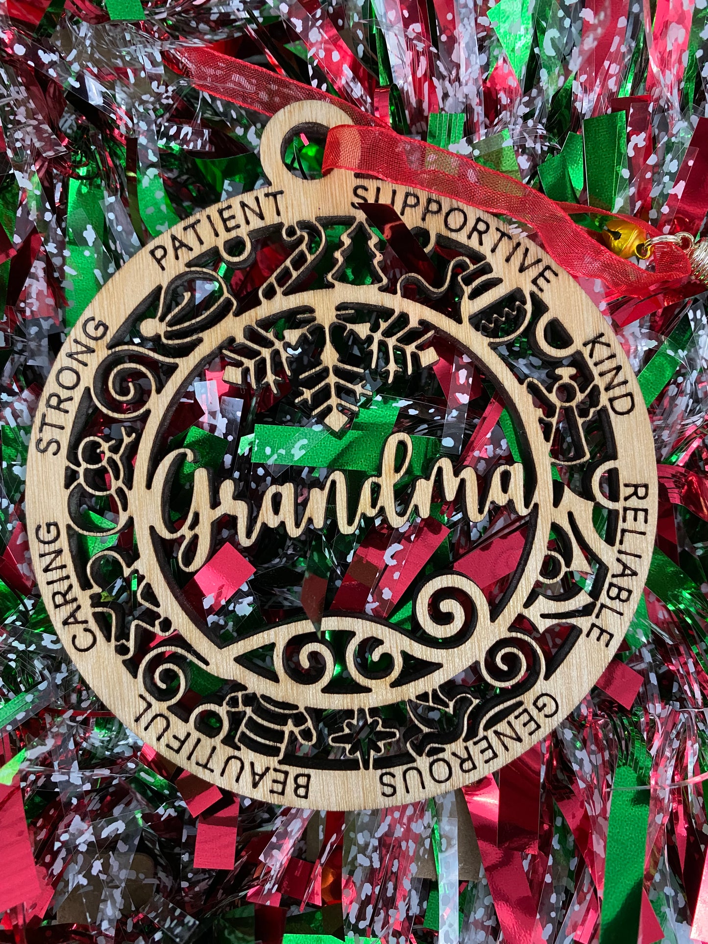 Grandma (Style 1) Ornament - Christmas Tree Decor
