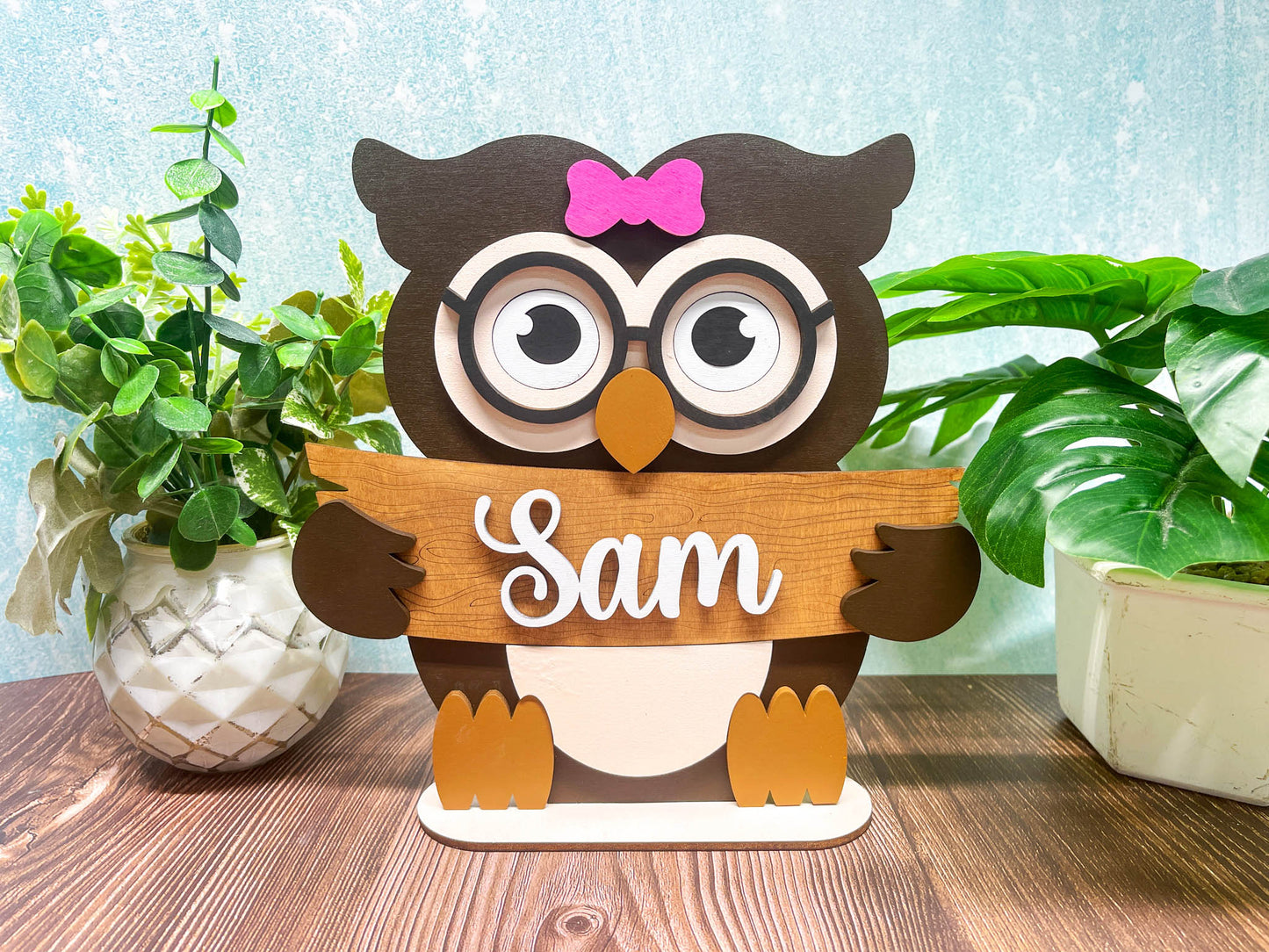 Zoo Animal Shelf Sitter - 15 to Choose From | Personalized | Stand | Shelf Sitter