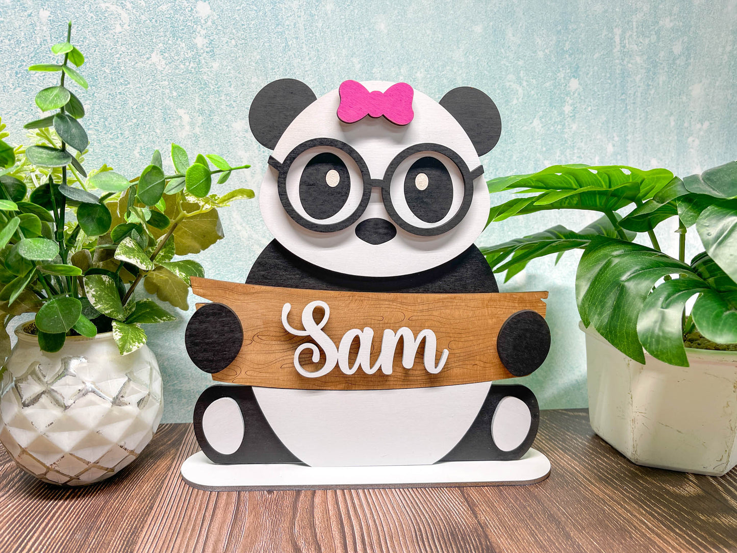 Zoo Animal Shelf Sitter - 15 to Choose From | Personalized | Stand | Shelf Sitter