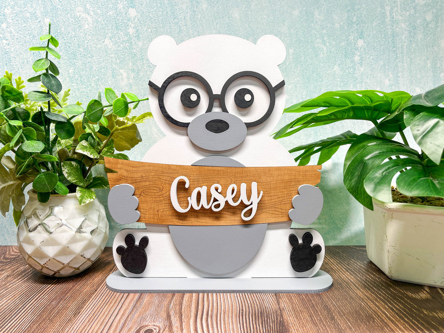 Zoo Animal Shelf Sitter - 15 to Choose From | Personalized | Stand | Shelf Sitter