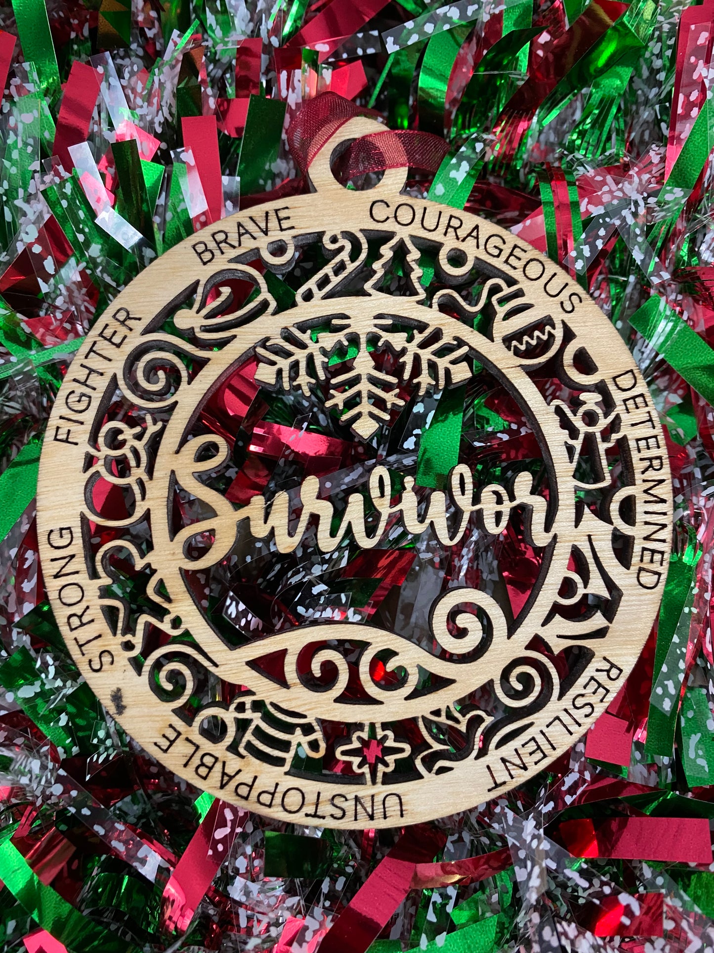 Survivor (Style 2) Christmas Ornament - Christmas Tree Decor