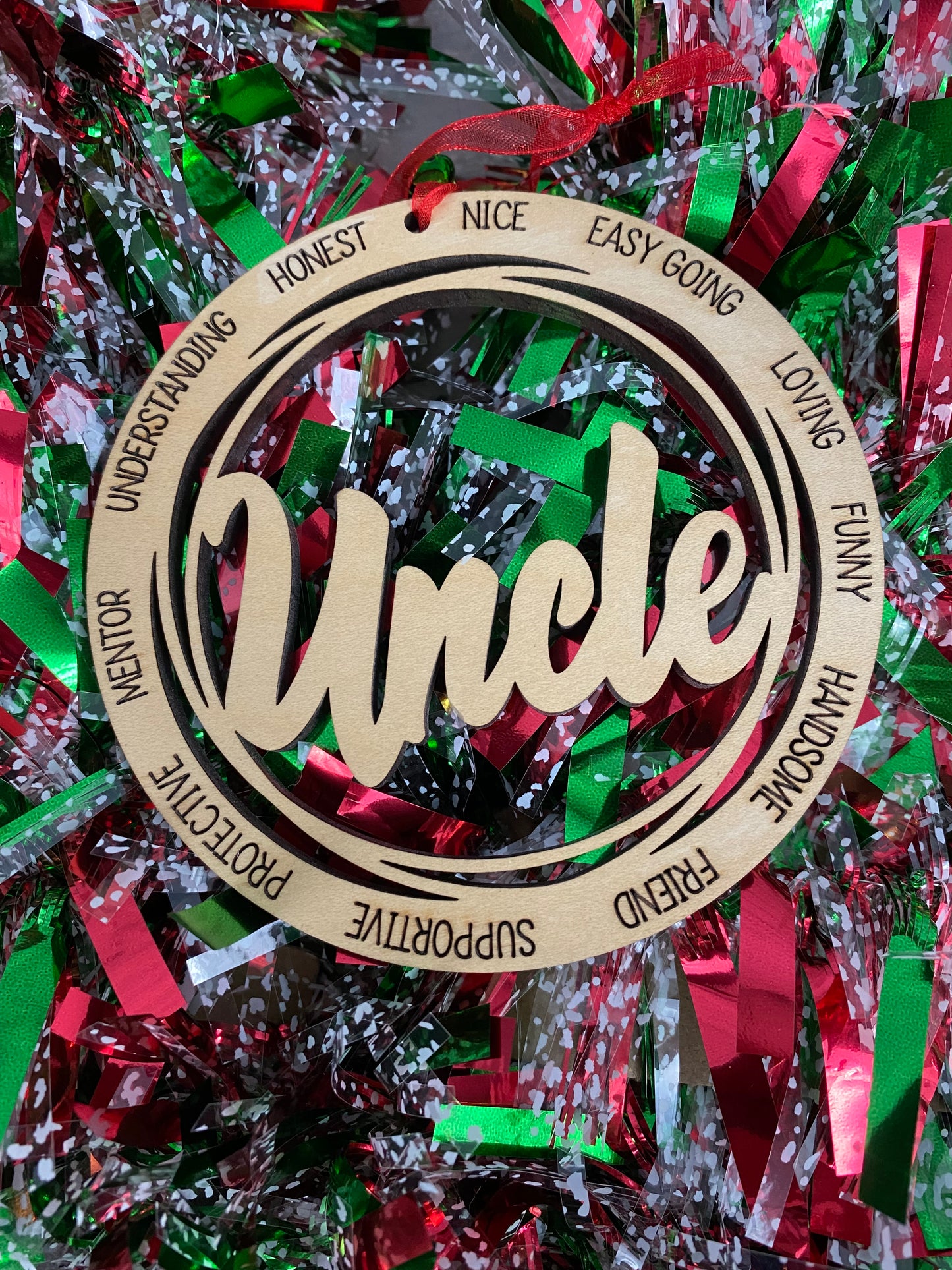Uncle (Style 1) Christmas Ornament - Christmas Tree Decor